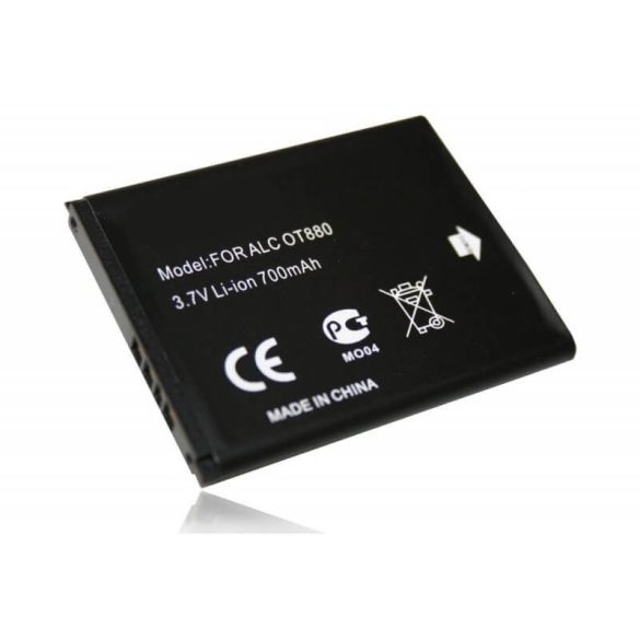 Alcatel One Touch OT-880 3,7V 700mAh utángyártott okostelefon akkumulátor