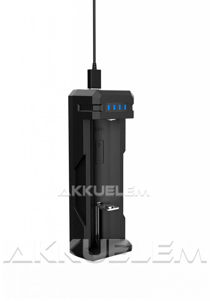 XTAR SC1 Li-ion USB-s akkumulátor töltő 18650 - 26650