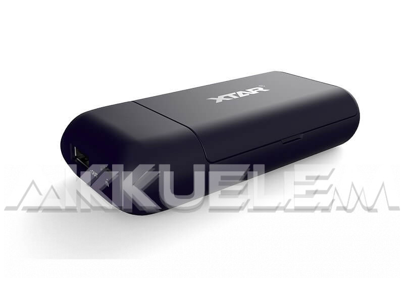 Akkutöltő-powerbank XTAR PB2 2A | Li-ion 18650 akkukhoz
