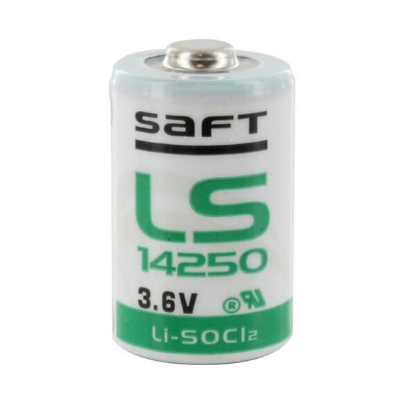 Saft 1/2AA ER14250 3,6V 1,2Ah lítium elem