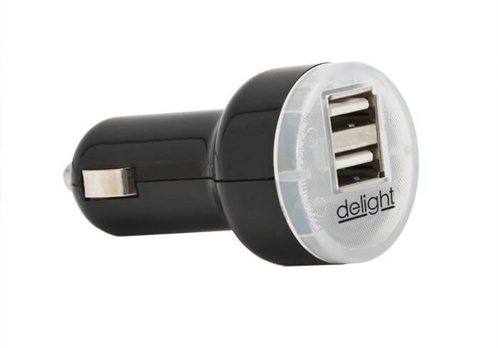 USB autós adapter 5V 1000-2100 mA