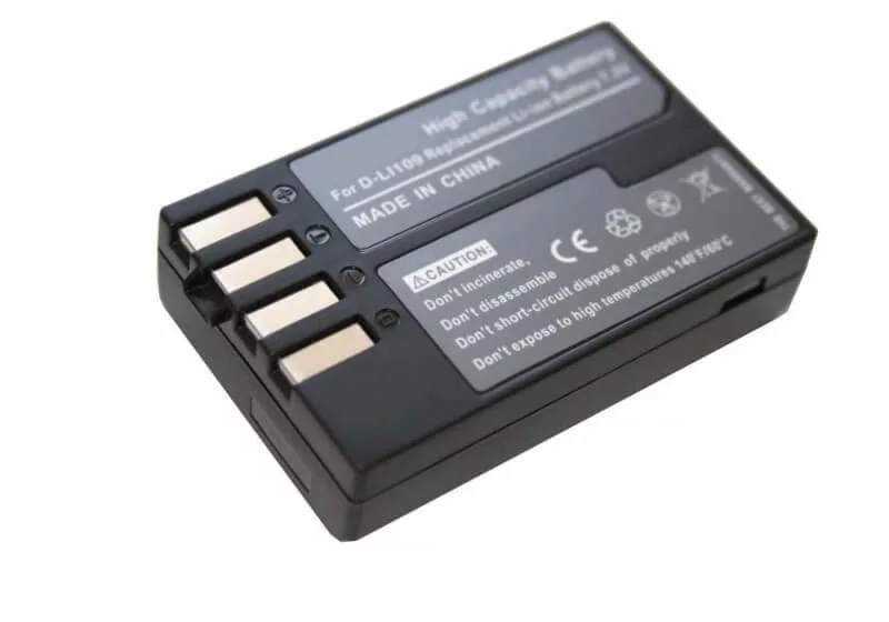 Pentax D-Li109 7,2V 900mAh fényképezőgép akkumulátor – utángyártott