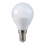   V-TAC E14 4,5W 470lm 3000K 180 ° LED-izzó opál gömb Samsung chipes