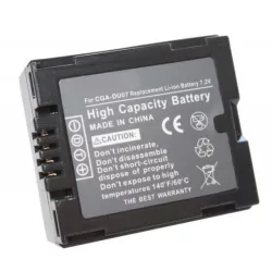   Panasonic CGA-DU07 CGR-DU06 7,2V 600mAh utángyártott kamera akkumulátor - VHBW
