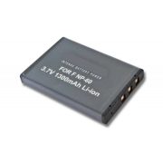   Fuji NP60 Klic5000 DB40 3,7V 1300mAh utángyártott kamera akkumulátor