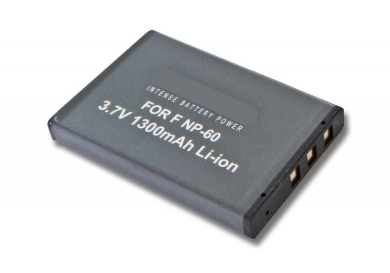   Fuji NP60 Klic5000 DB40 3,7V 1300mAh utángyártott kamera akkumulátor