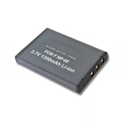   Fuji NP60 Klic5000 DB40 3,7V 1300mAh utángyártott kamera akkumulátor - VHBW