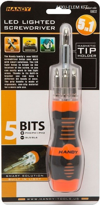 5 db-os BIT készlet LED világítással