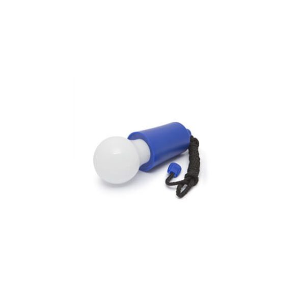 Hordozható függő lámpatest LED-izzóval, E27, kék színű, 3AAA, 43998