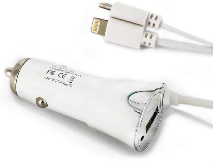 Univerzális töltő  iPhone USB microUSB 5V 1000mA-2A 