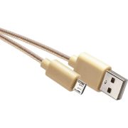 USB 2.0 kábel multi 1m arany színű SM7006Y