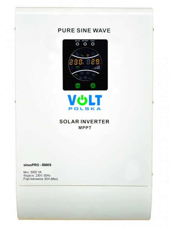 VOLT Polska sinusPro 5000S 48V 5000VA szolár inverter