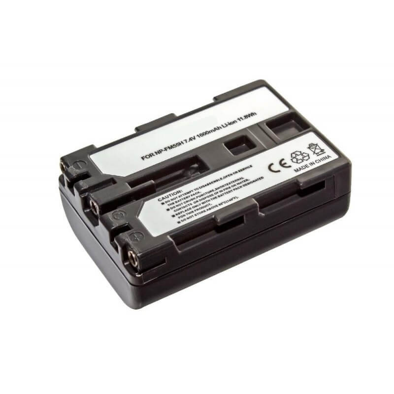 Sony NP-FM50 NP-QM50 7,4V 1400mAh utángyártott kamera akkumulátor