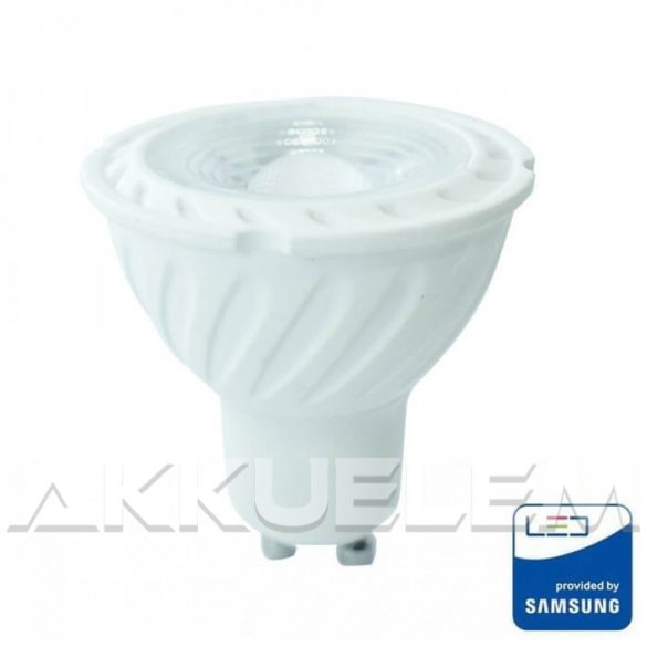 V-TAC GU10 6,5W 480lm 3000K 110 ° LED-izzó SAMSUNG chipes