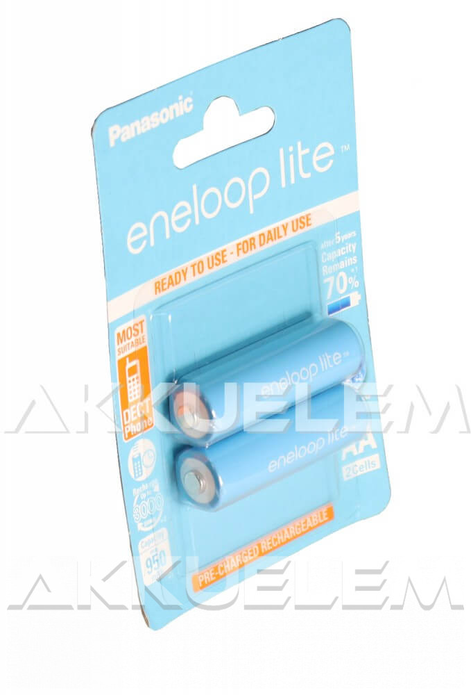 Eneloop Lite 900mAh NiMh AA elemméretű akkumulátor 2db ár/bliszter