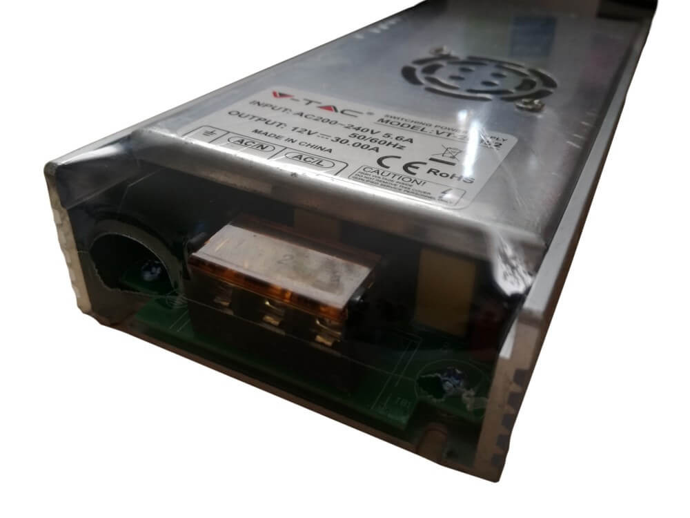 V-TAC 350W 12V 30A tápegység 3259