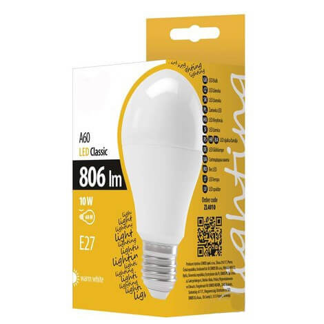 EMOS E27 10W 806lm 3000K LED-izzó