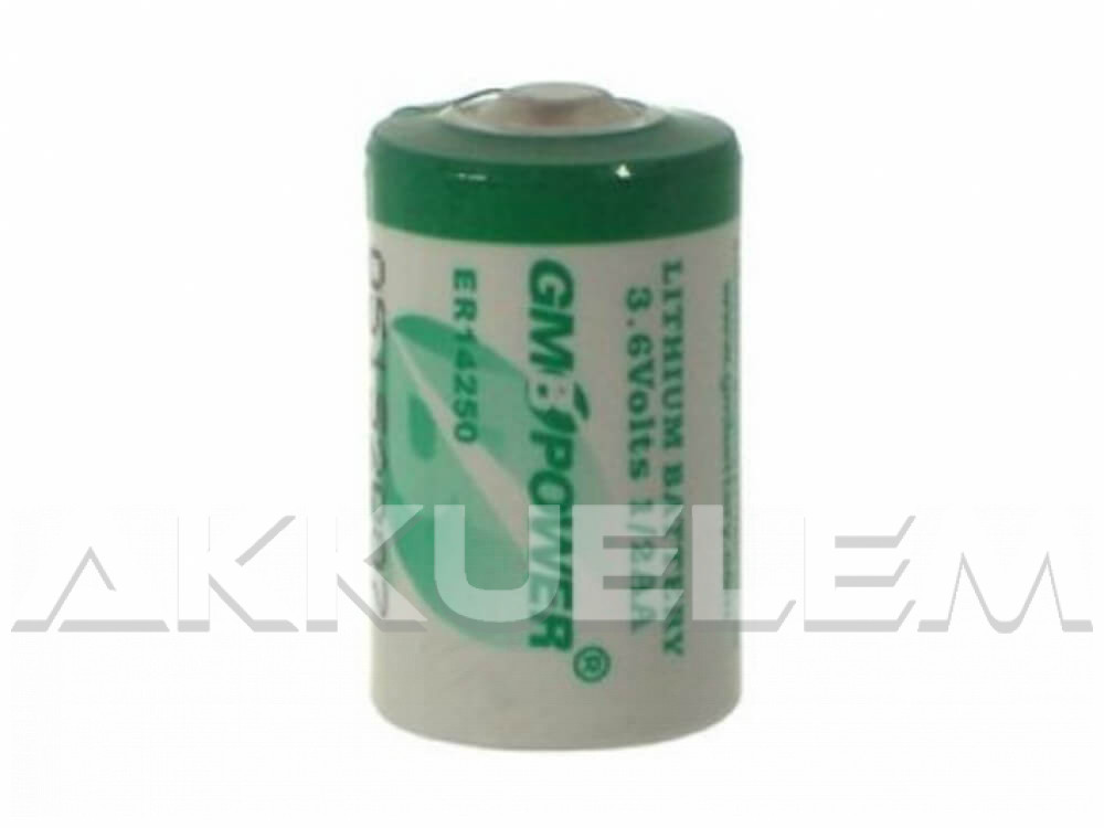 ER14250H 3,6V 1/2 AA lítium elem