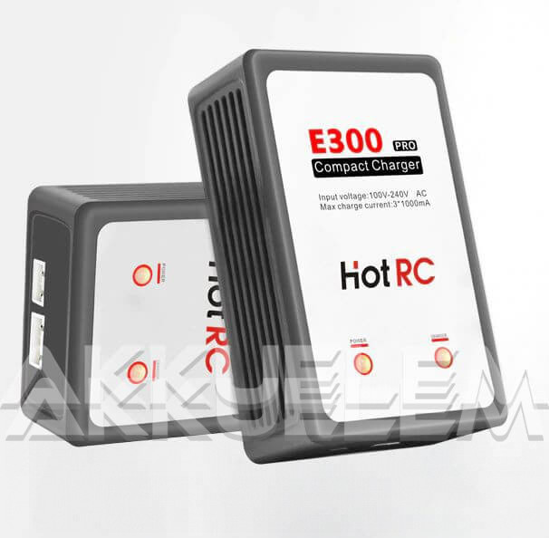 HotRC E300 pro Li-po balance töltő 2s 3s 1000mA