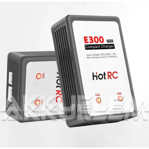 HotRC E300 pro Li-po balance töltő 2s 3s 1000mA