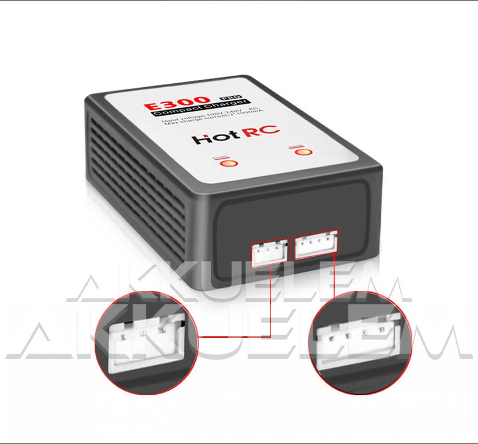 HotRC E300 pro Li-po balance töltő 2s 3s 1000mA