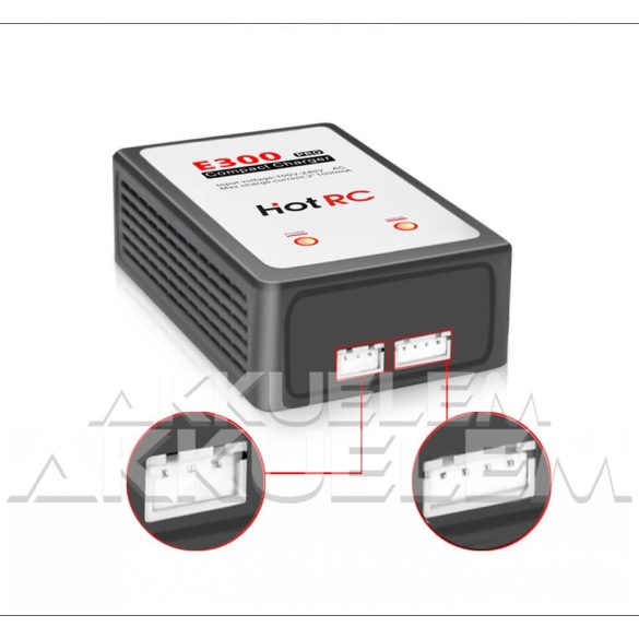 HotRC E300 pro Li-po balance töltő 2s 3s 1000mA