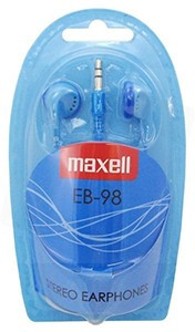 MAXELL EB-98 fülhallgató kék színű