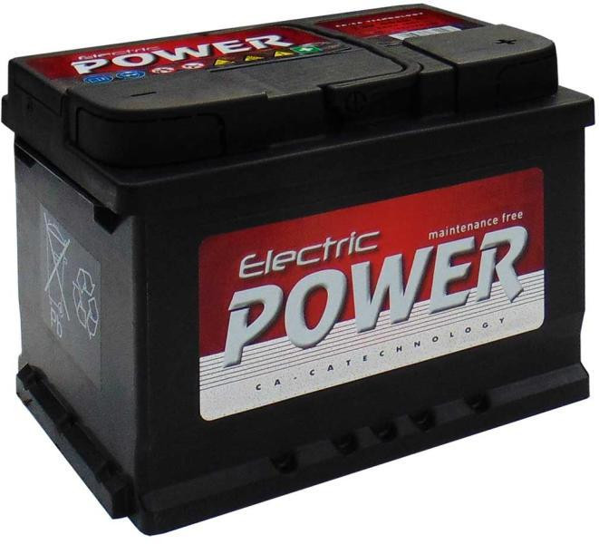 Electric Power 12V 60Ah 500A JOBB+ autó akkumulátor