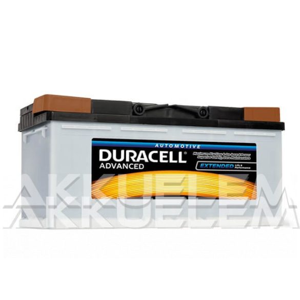 Duracell Prémium 12V 100Ah 820A JOBB+ autó akkumulátor