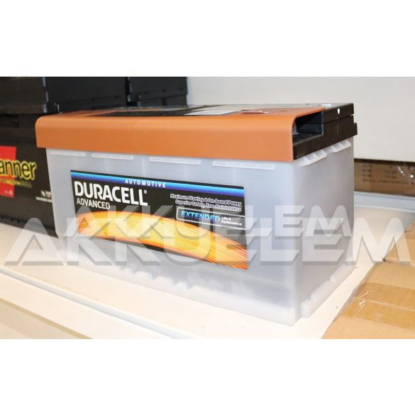 Duracell Prémium 12V 100Ah 820A JOBB+ autó akkumulátor