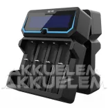 XTAR X4 Li-ion/Ni-MH négy csatornás hálózati/USB-s akkumulátor töltő