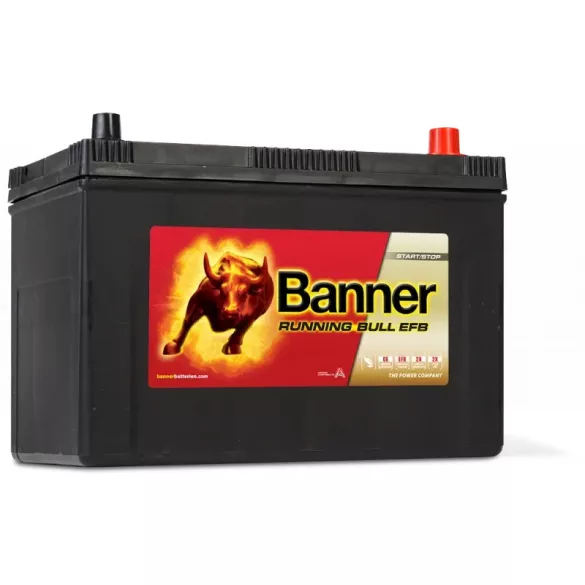 Banner Running Bull 12V 95Ah 760A 59515 EFB  Start-Stop akkumulátor JOBB+