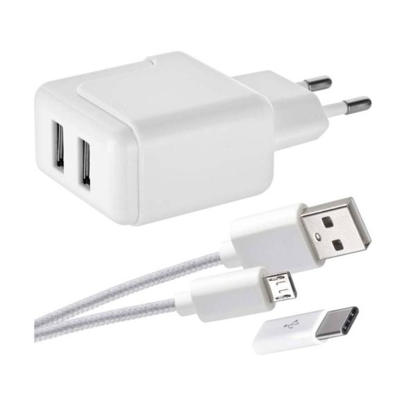 Adapter USB-C / micro-USB 3.1A V0119