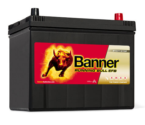   Banner Running Bull EFB 57015 12V 660A 70Ah autó akkumulátor ASIA JOBB+