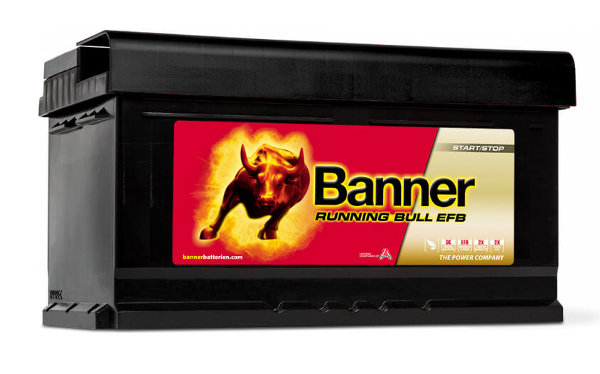   Banner Running Bull EFB 57512 12V 730A 75Ah autó akkumulátor JOBB+
