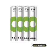GP AAA Recyko 850mAh NiMH akkumulátor 4db/csomag (ár/csomag)