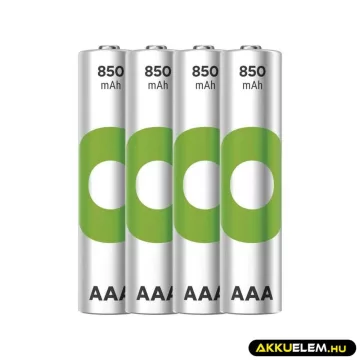   GP AAA Recyko 850mAh NiMH akkumulátor 4db/csomag (ár/csomag)