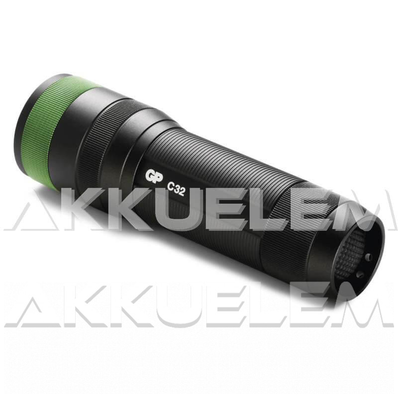 GP led lámpa C32 3*AAA Cree 300lm zoom