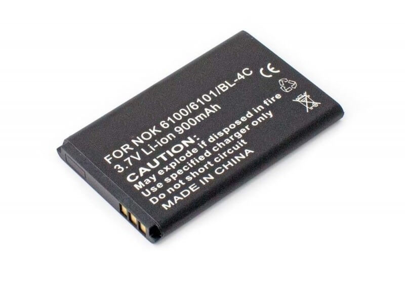 Nokia BL-4C 3,7V 900mAh utángyártott mobiltelefon akkumulátor