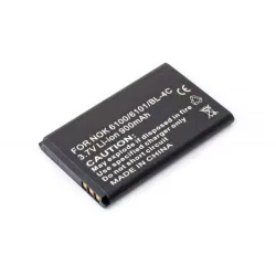   Nokia BL-4C 3,7V 900mAh utángyártott mobiltelefon akkumulátor - VHBW