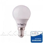 V-TAC E14 7W 600lm 3000K 180 ° LED-izzó SAMSUNG chipes