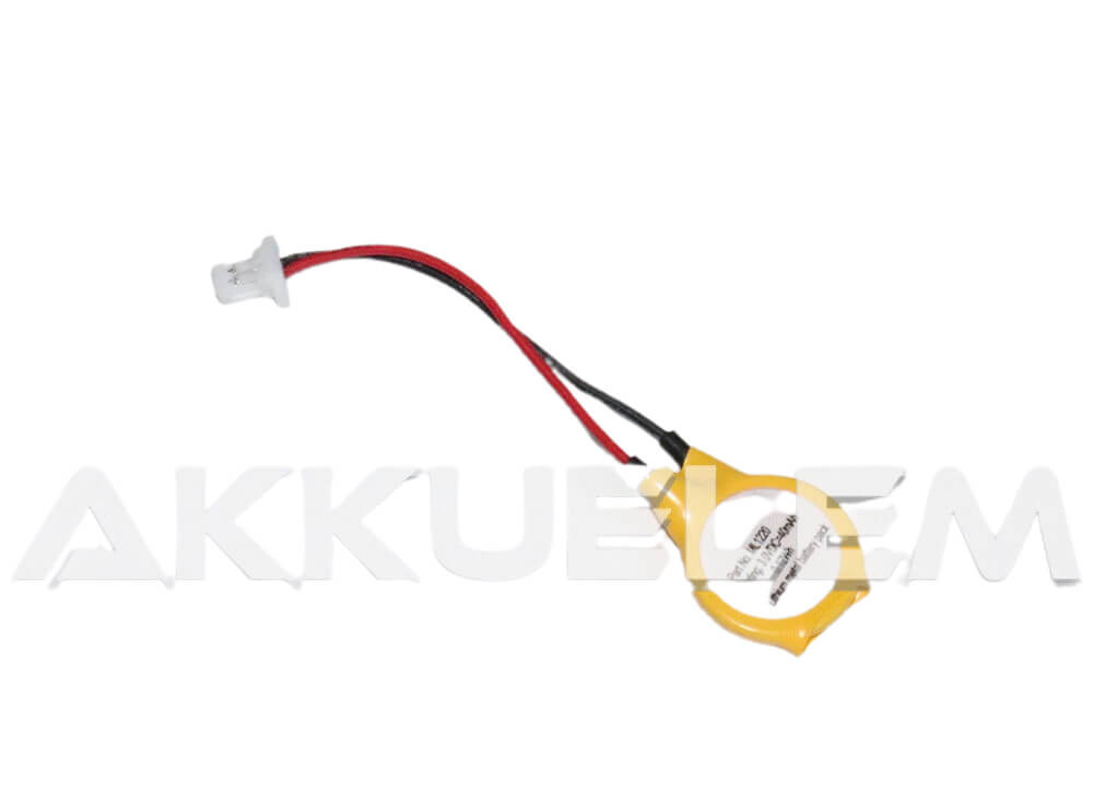 Ipari ML1220 40mAh Li-ion 3V akkumulátor, vezetékkel