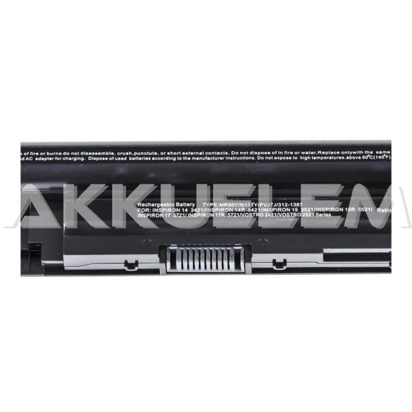 Dell XCMRD 10,8V 5200mAh notebook akkumulátor utángyártott