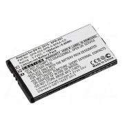   Nintendo 3DS XL 3,7V 1200mAh utángyártott játékkonzol akkumulátor