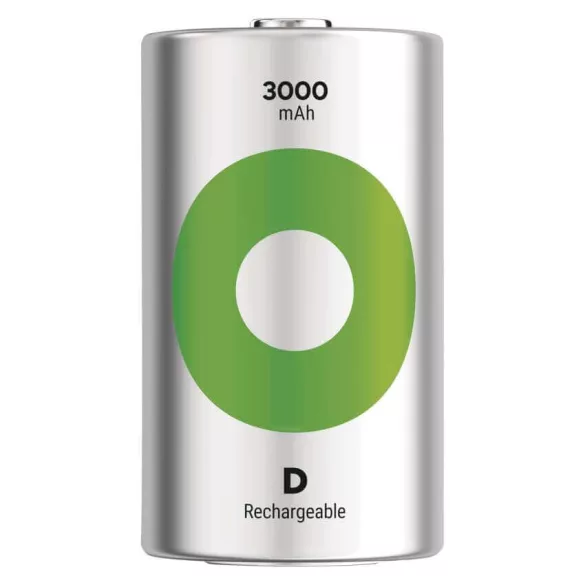 GP D Recyko 3000mAh Ni-MH akkumulátor 2db/csomag (ár/csomag)