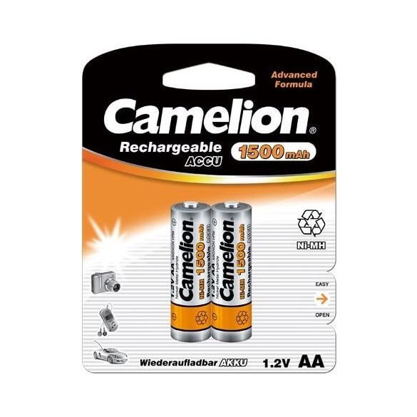 Camelion 1,2V 1500mAh AA elemméretű akkumulátor Ni-MH