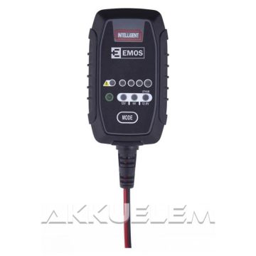 N1015 Li-ion Li-FePO4 AGM autó motor akkumulátor töltő 6V/12V