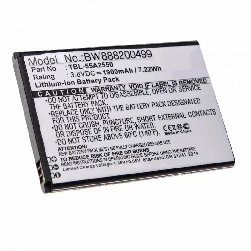TP-Link TBL-55A2550 3,8V 1900mAh utángyártott akkumulátor