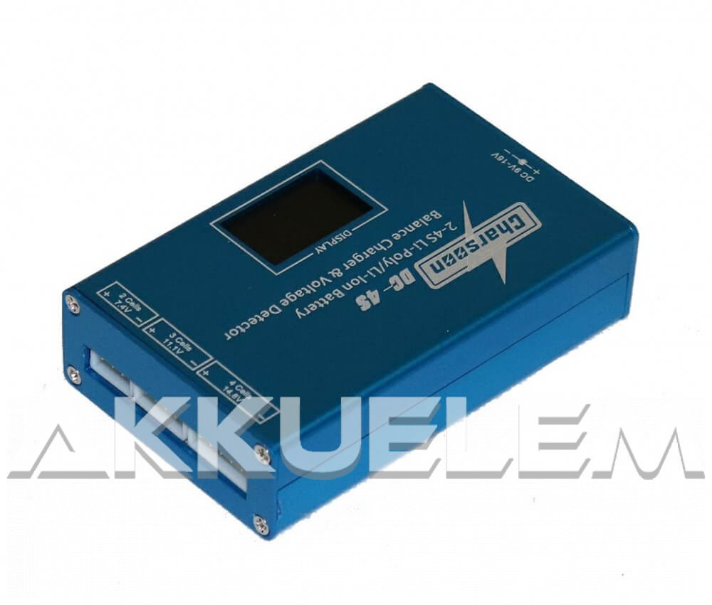 Charsoon DC-4S Lipo pakktöltő 2-4 cella 1A