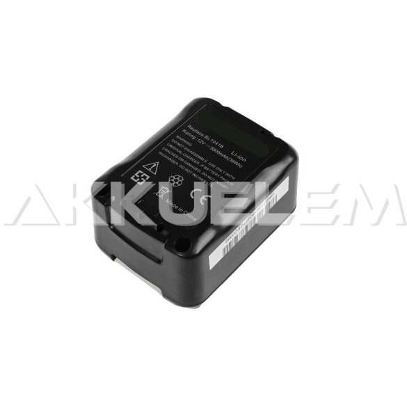 Makita BL1041 10.8V 3000mAh Li-ion utángyártott szerszámgép akku